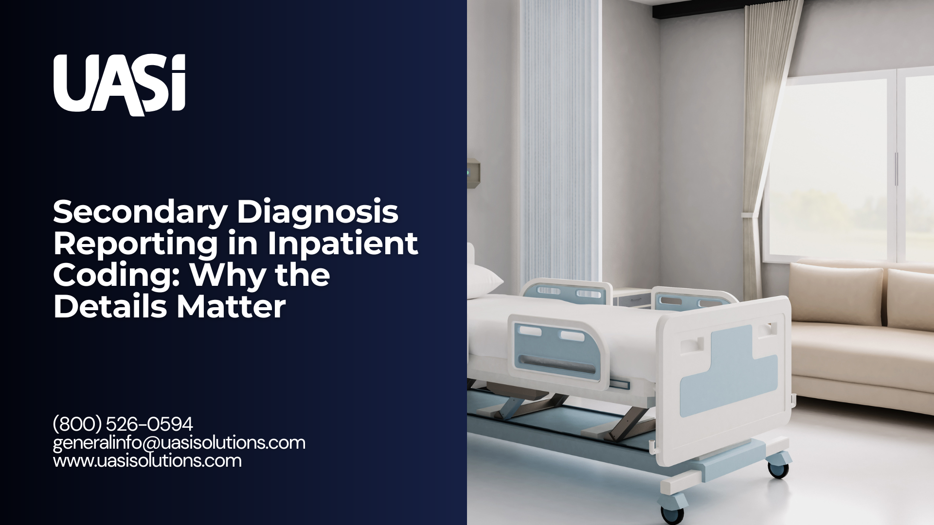 Title image for secondary diagnosis reporting in inpatient coding.