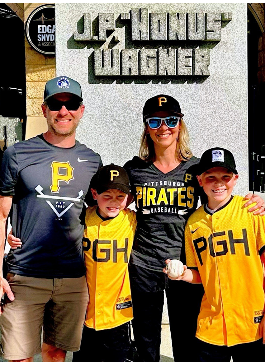 Tratwine poses in front of a