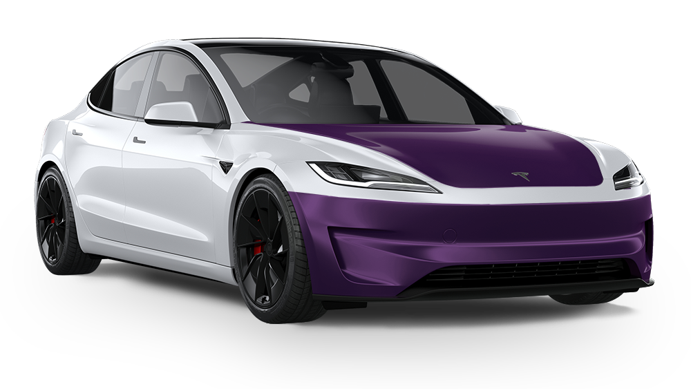 A white and pink porsche 911 gt3 rs is shown on a white background.