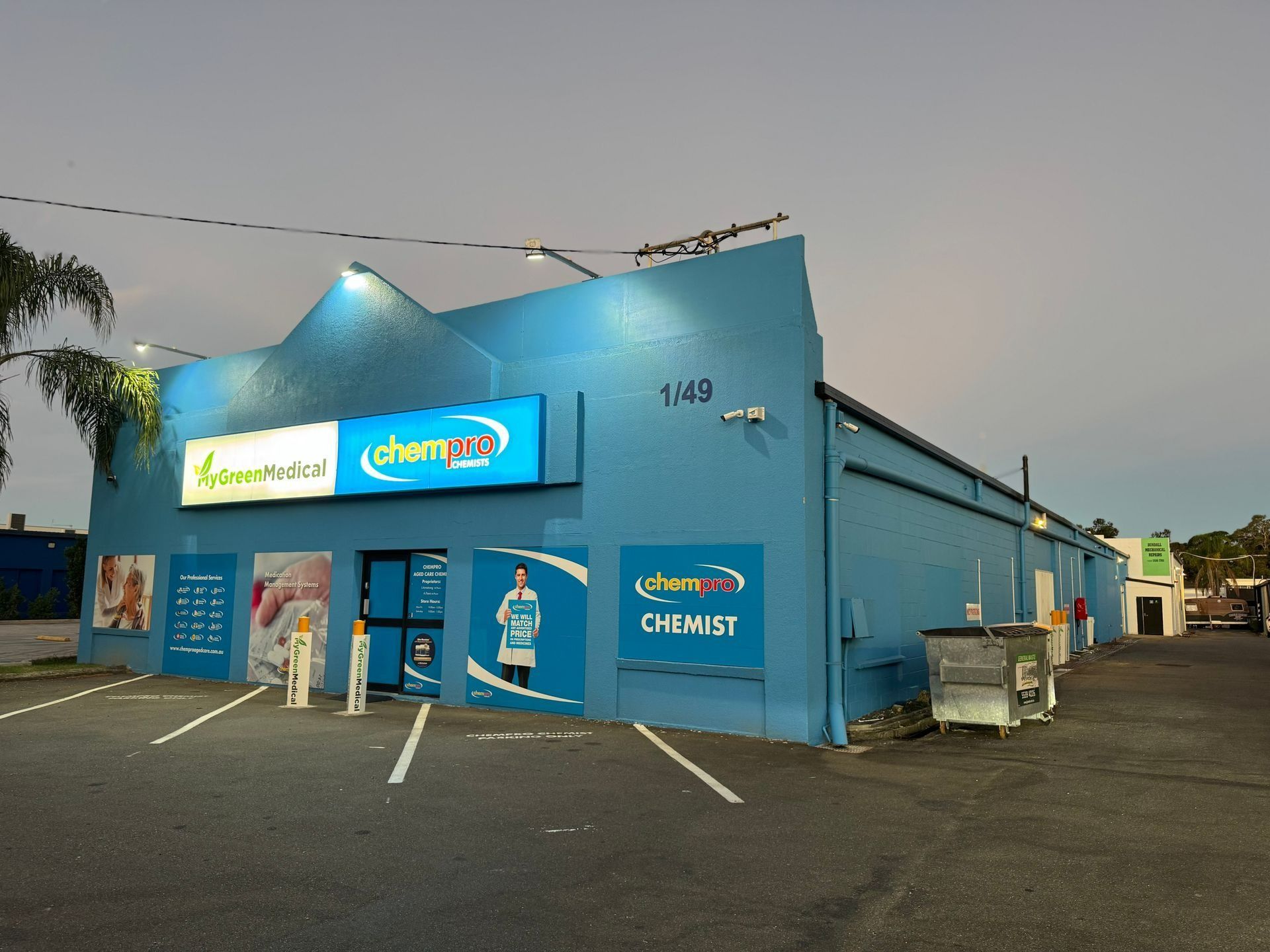 A Blue Chemist Storefront — Blast It Pressure Cleaning - Gold Coast In Gold Coast, QLD