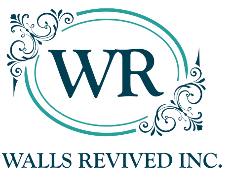 A logo for walls revived inc. is shown on a white background.