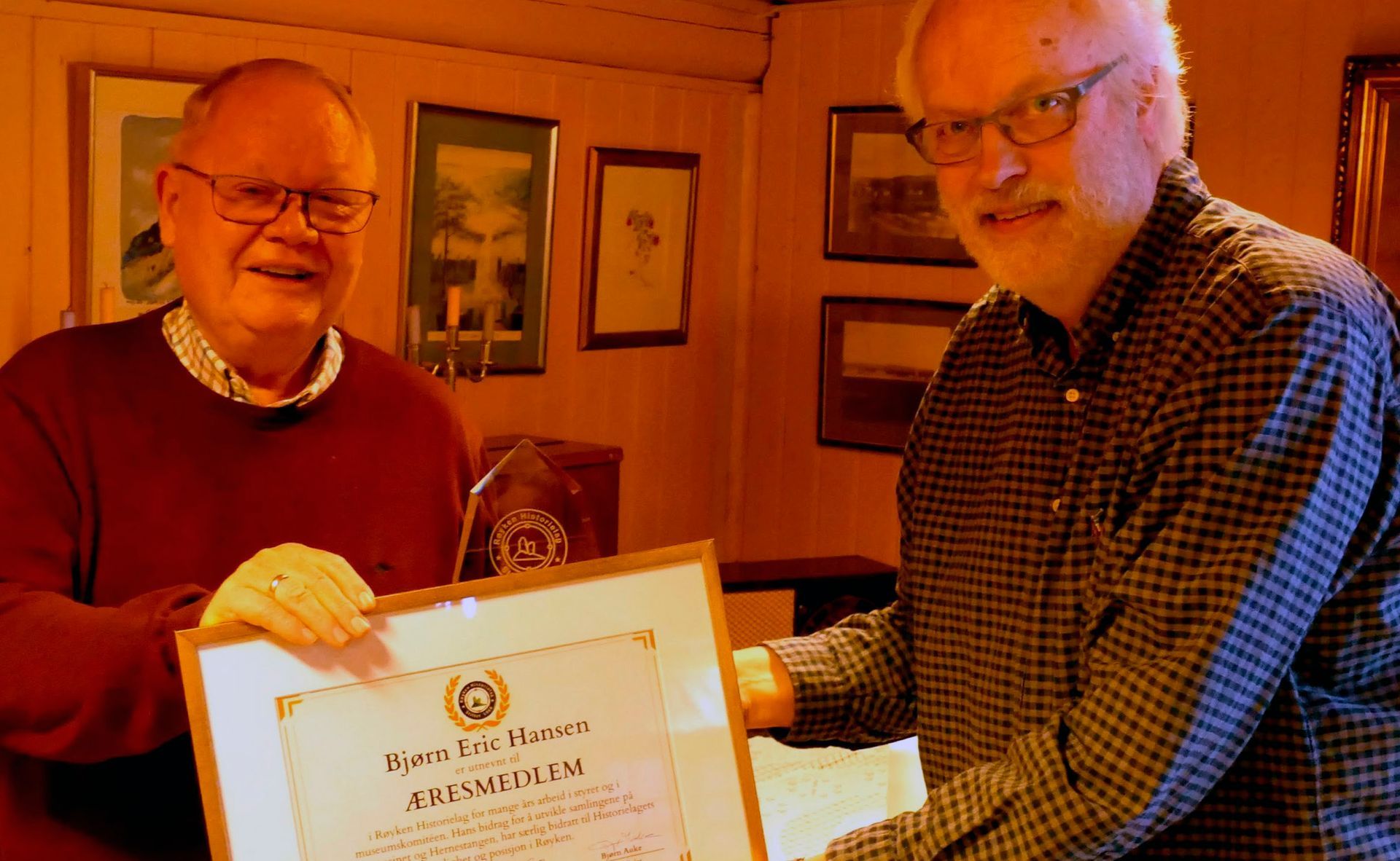 Sakspapirer til Årsmøte 2024 i Røyken Historielag