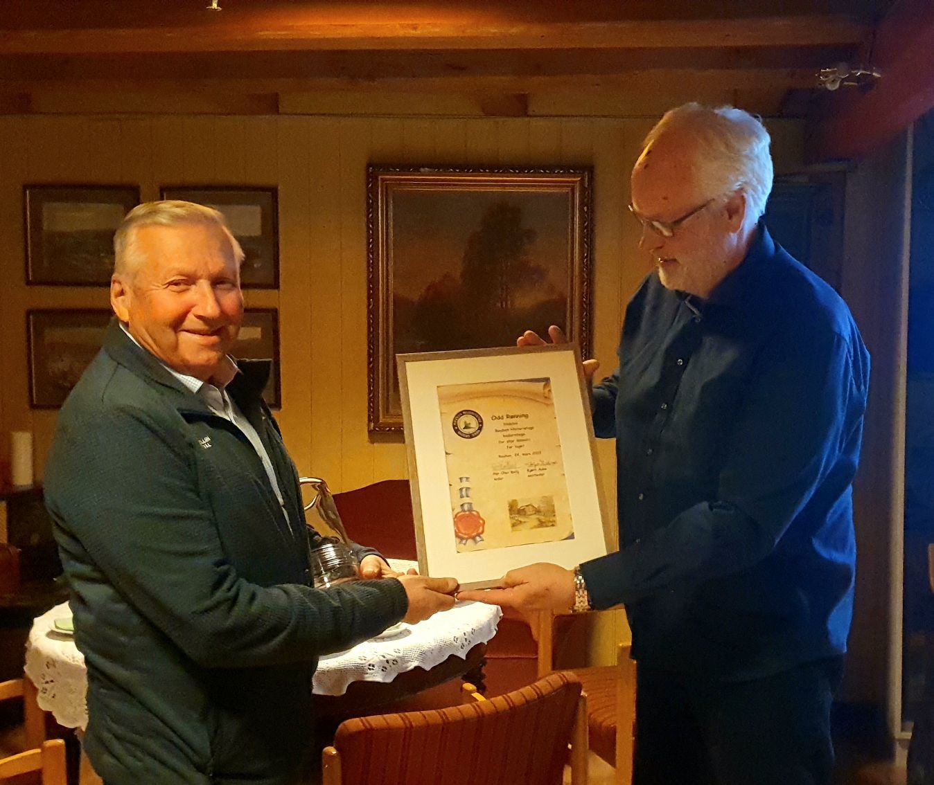 Gjenvalg på årsmøtet