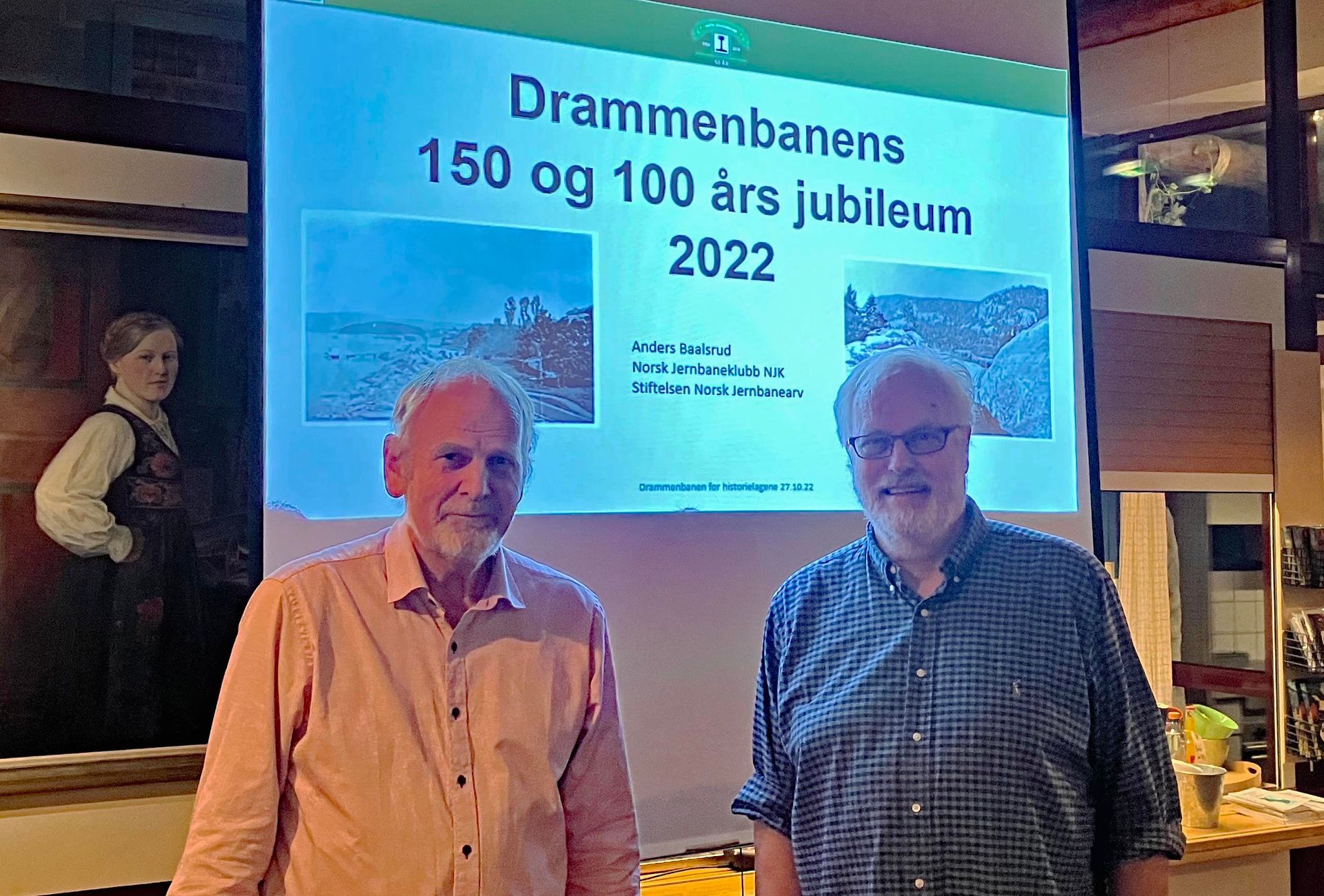 Medlemsmøte om tog og bunad