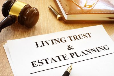 Living Trust and Estate Planning Form on a Desk — Winter Haven, FL — Straughn & Turner, P.A.