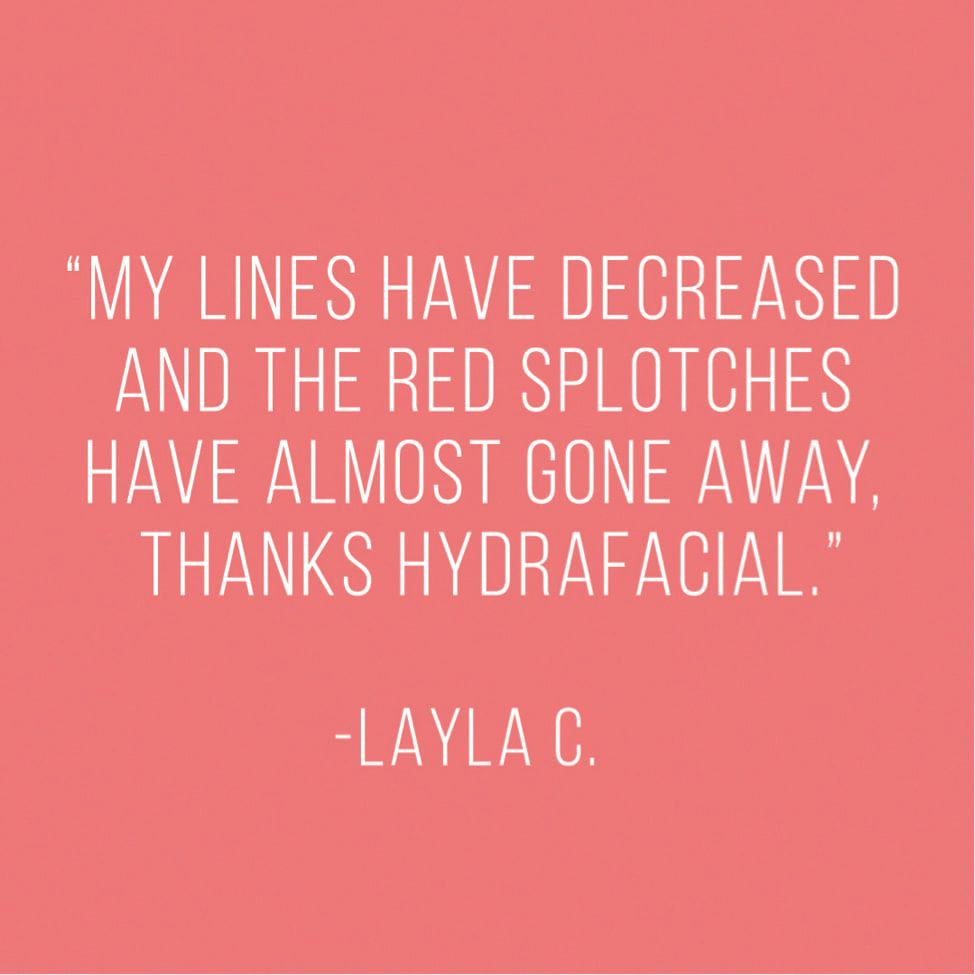 A pink background with white text that says