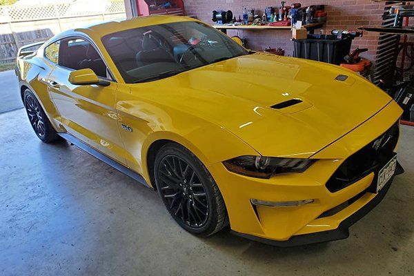 Yellow Car — Converse, TX — Quality Master Auto Glass