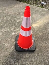 28 Inch Reflective Cone - Traffic signs in Denham Springs, LA