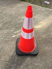 Reflective Cone - Traffic signs in Denham Springs, LA