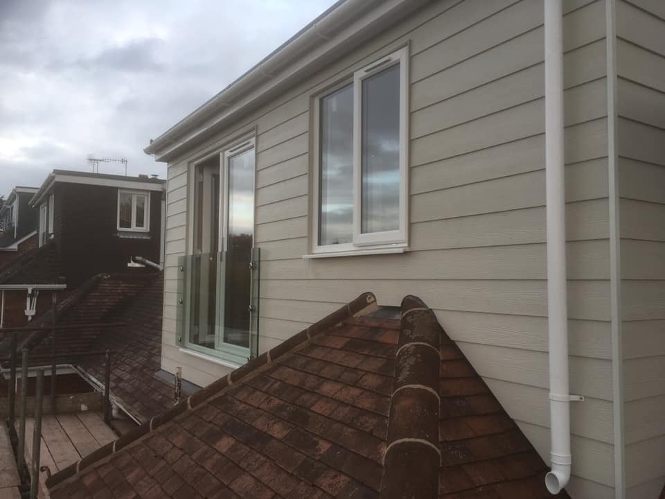 Dormer Loft Conversion Exeter with James Hardie Cladding