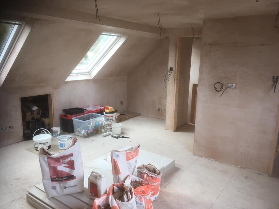 Plastered Loft Conversion Torquay