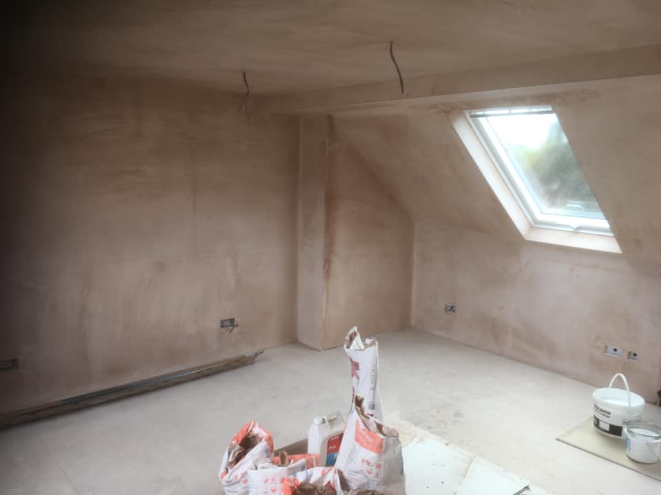 Plastered Torquay Loft Conversion