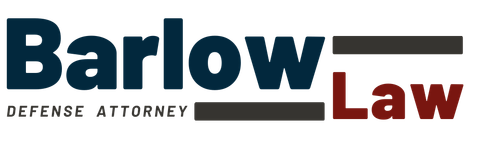 A logo for Barlow Law on a white background with the words Utah and Arizona