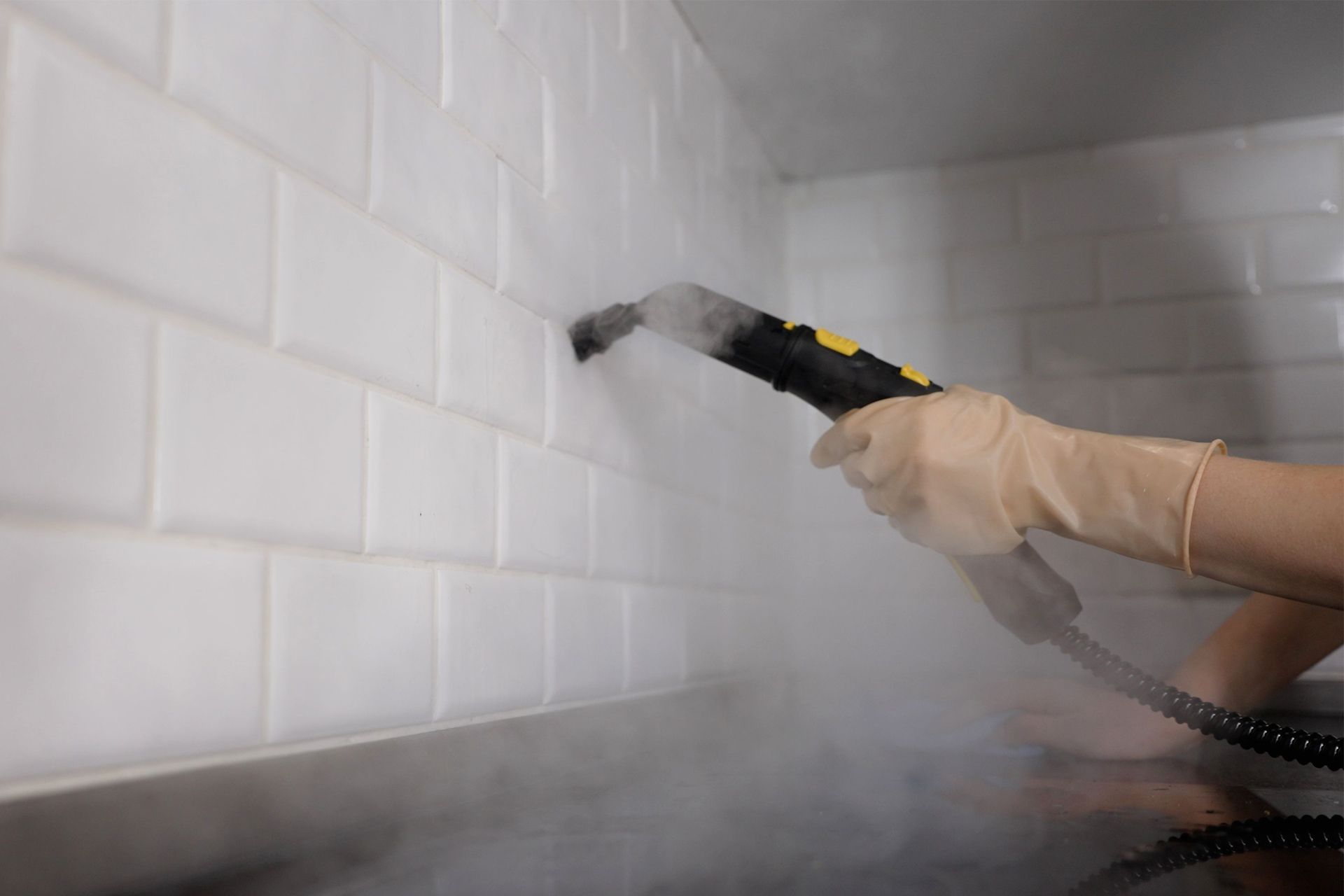 Cleaning Grout With Steamer