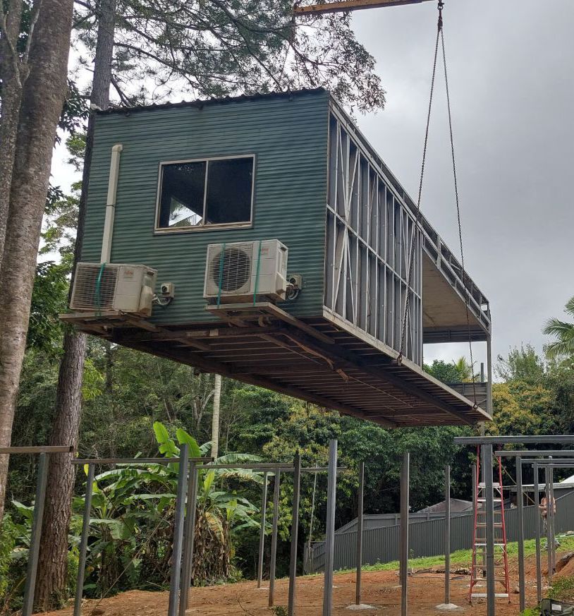 A Construction Worker Is Working on A Concrete Floor — Bunker FNQ in Port Douglas, QLD