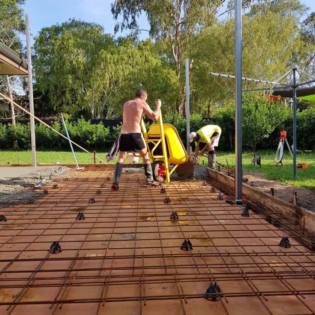 A Group of Construction Workers Are Working on A Road — Bunker FNQ in Cooktown, QLD