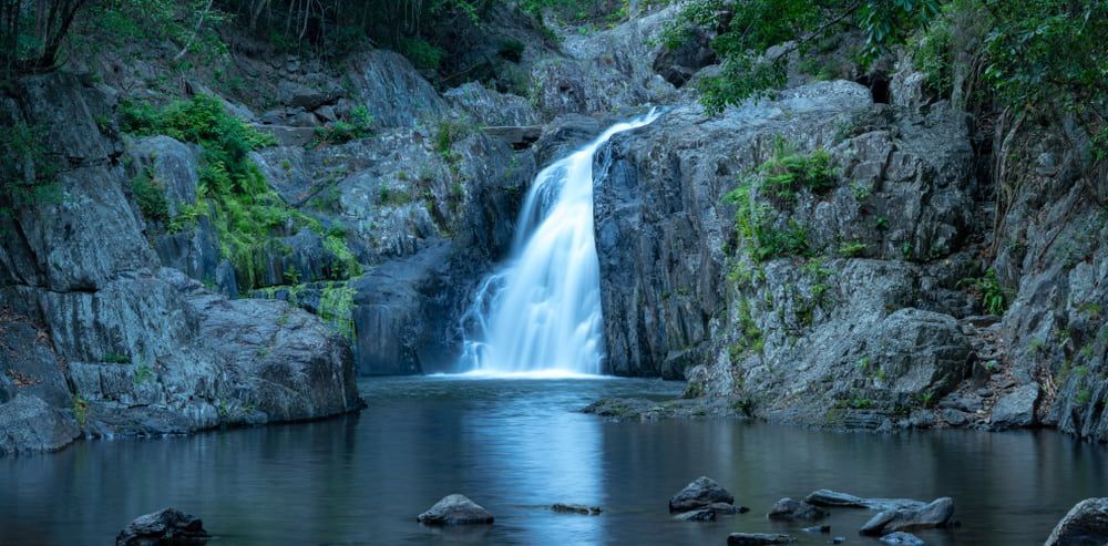 Crystal Cascades Waterfall in Redlynch Valley Barron Gorge National Park West of Cairns Part of The Tropical North Queensland Australia — Bunker FNQ in Redlynch, QLD