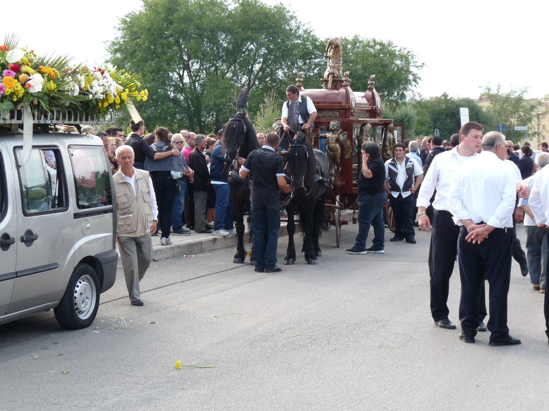 trasporto salma per funerali a Matera