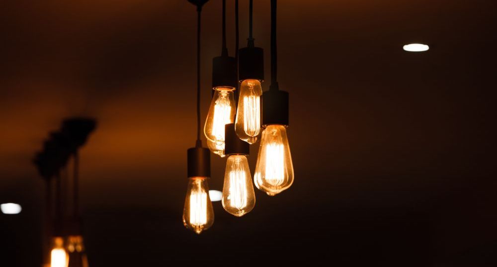 Lights hanging from a ceiling — SEP Electrical Pty Ltd in Wollongong, NSW