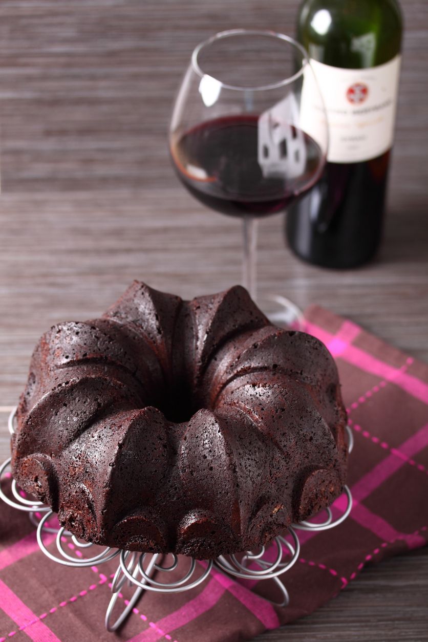 Blackberry Wine Cake