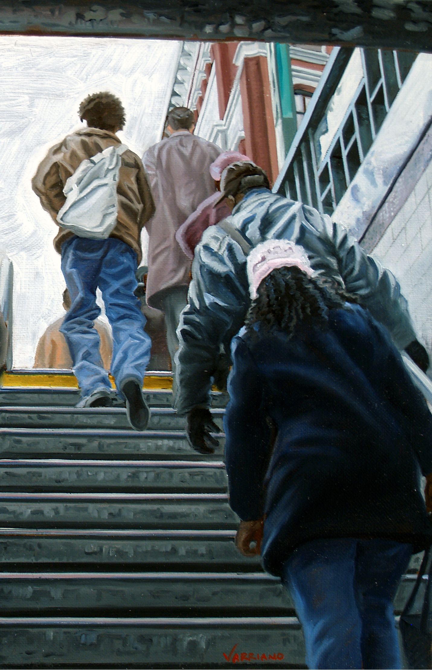Ascension | Figurative Oil Painting by John Varriano
