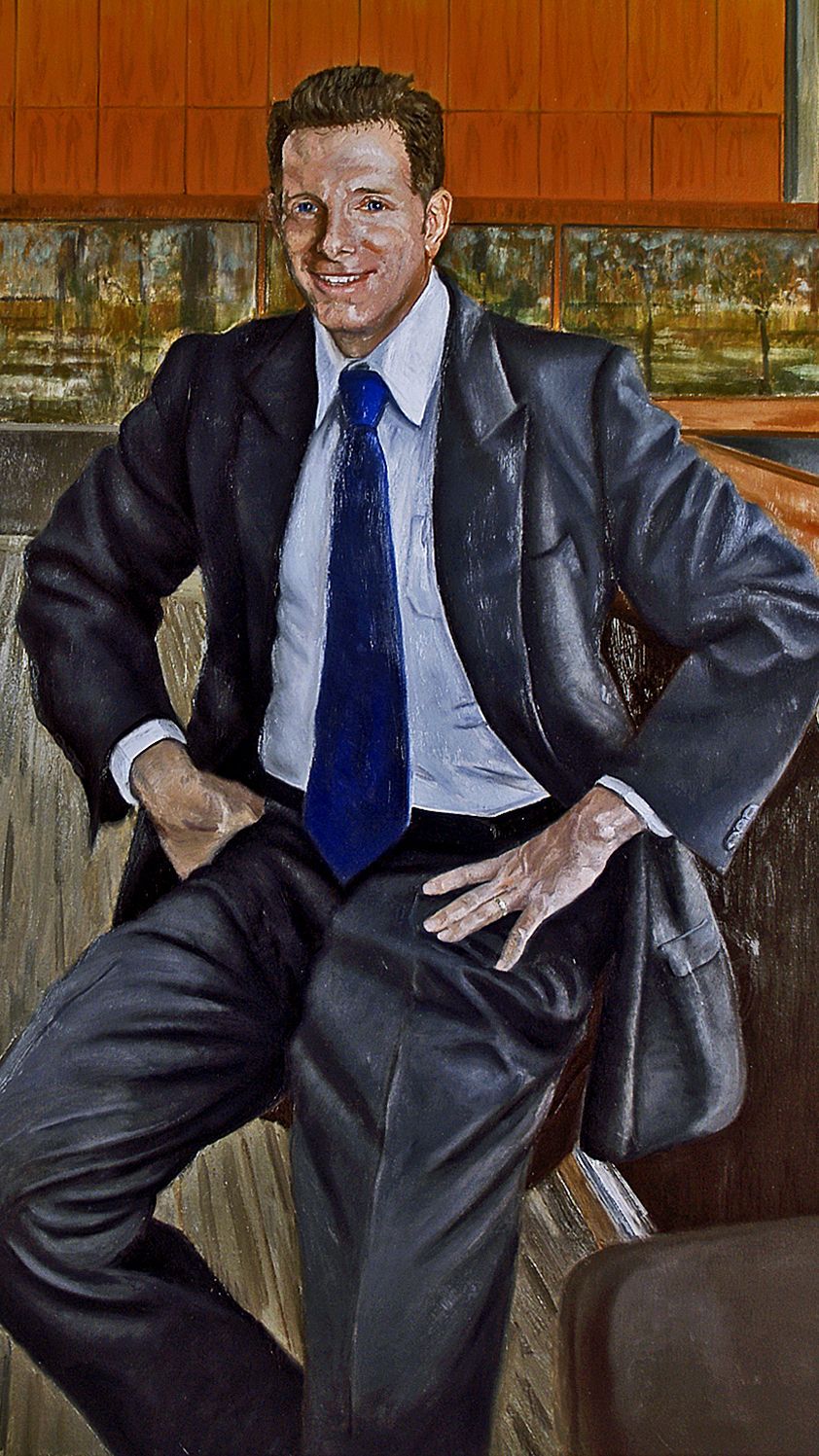 portrait of ivan | figurative oil painting by John Varriano
