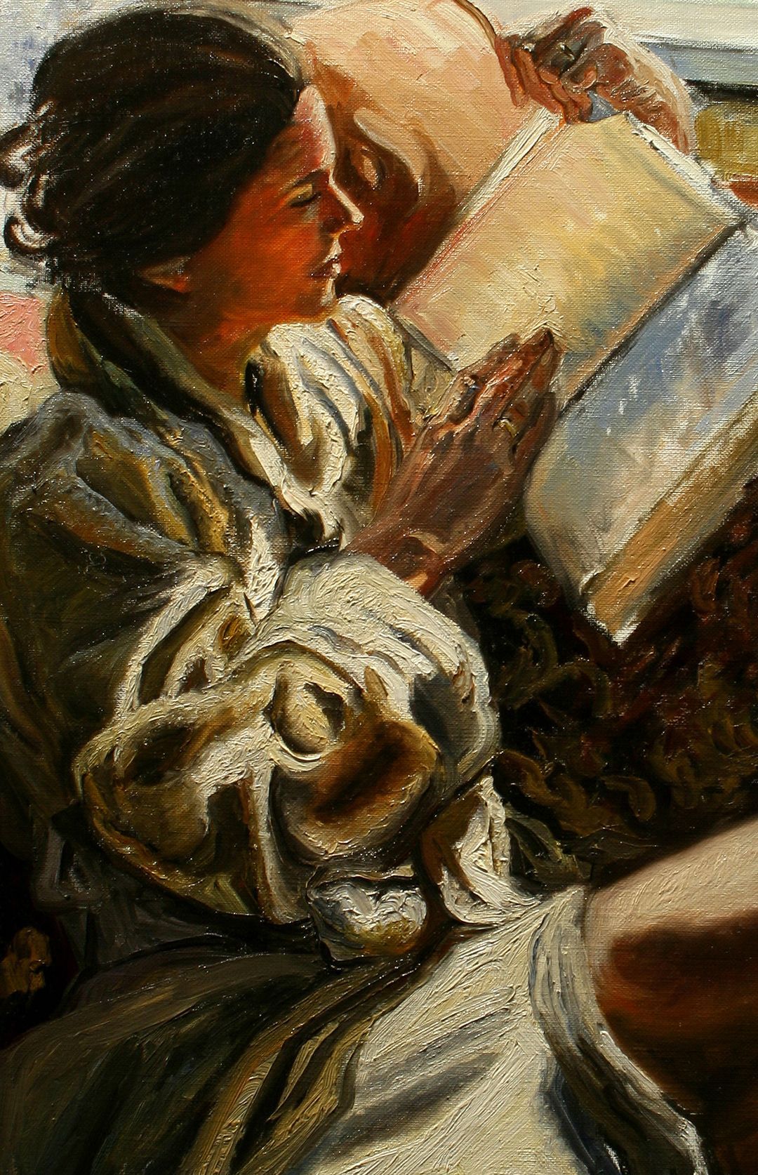 Sunday Morning  | Figurative Oil Painting by John Varriano
