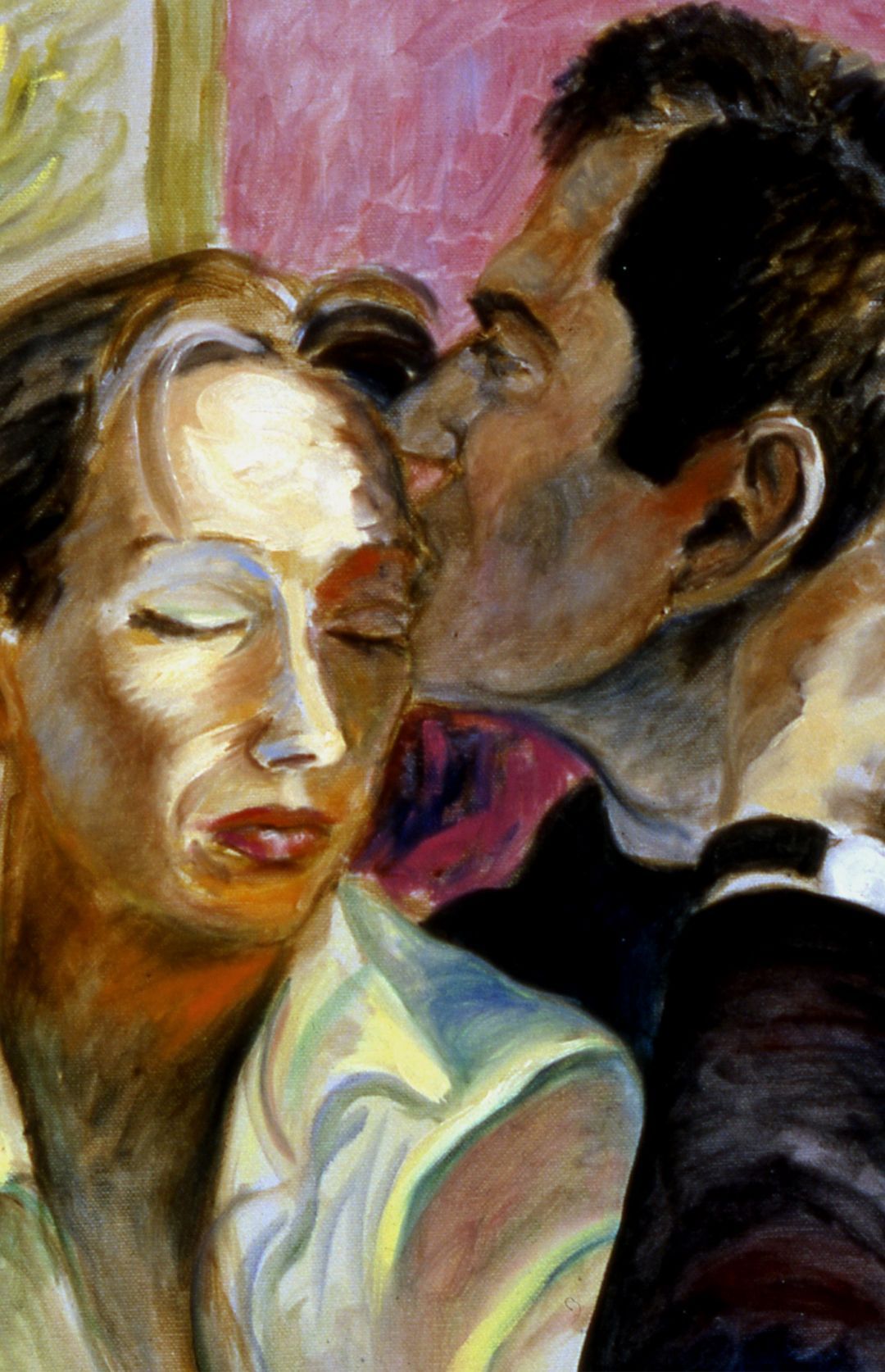 The Kiss | Figurative Oil Painting by John Varriano