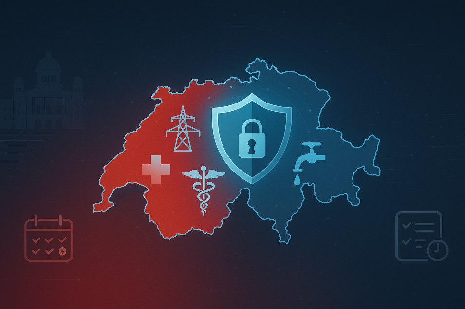 Bild zeigt das Informationssicherheitsgesetz in der Schweiz auf