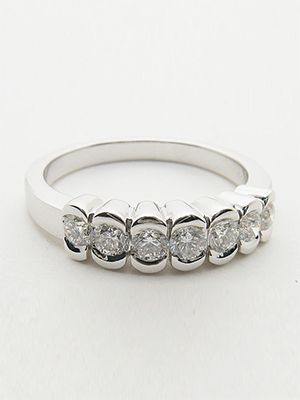 New Silver Ring with Diamonds — Edina, MN — Van Guilder's Goldsmith