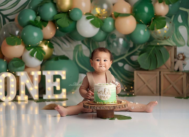 Los Angeles Cake Smash Photography by Tianas Creations