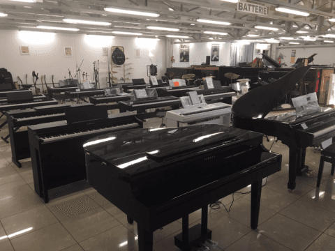 Pianoforte digitale nero