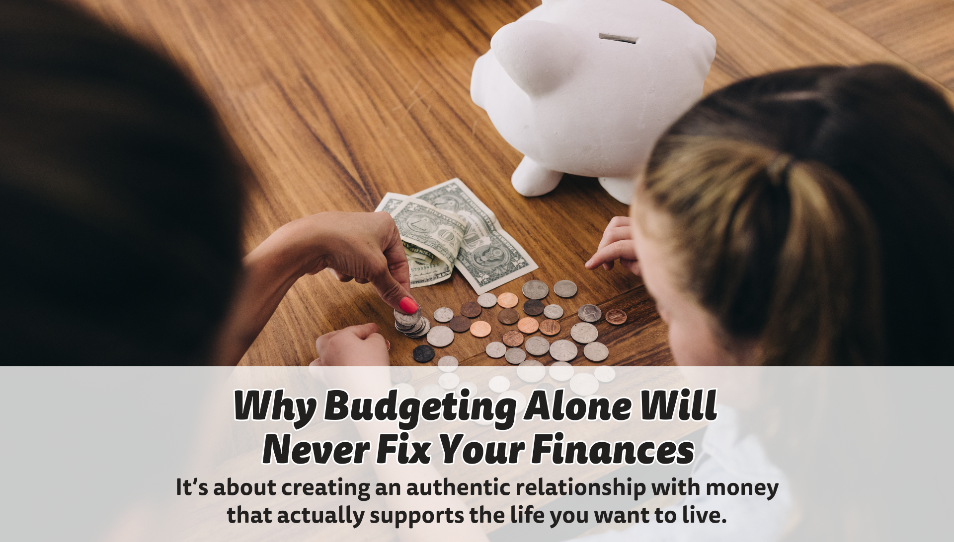 It’s about creating an authentic relationship with money that actually supports the life you want. 