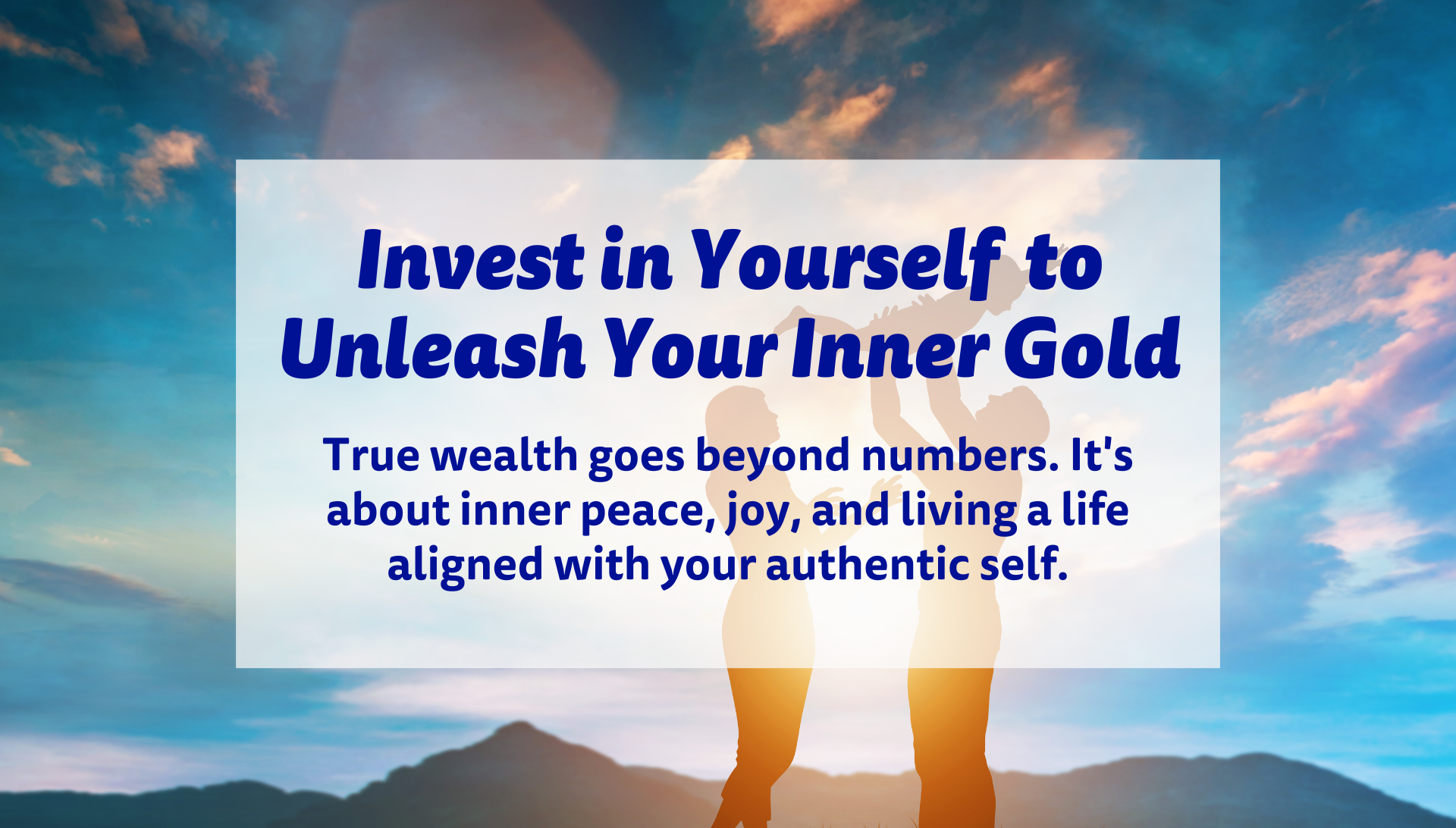 So, invest in yourself, claim your unique power, and watch your life transform.