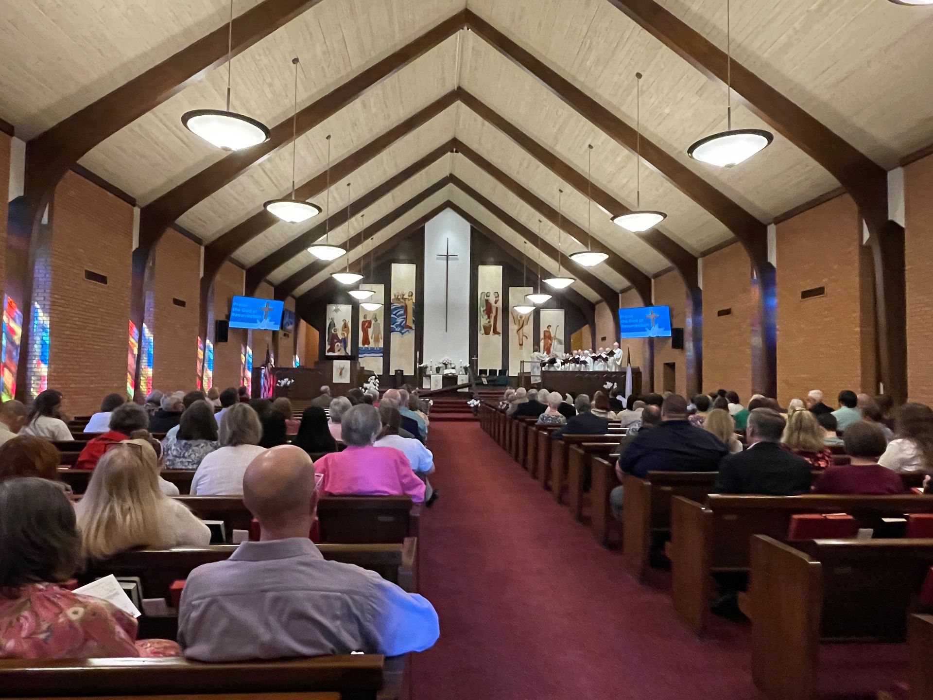 St James United Methodist Church Of Spartanburg SC   Sanctuary 1920w 