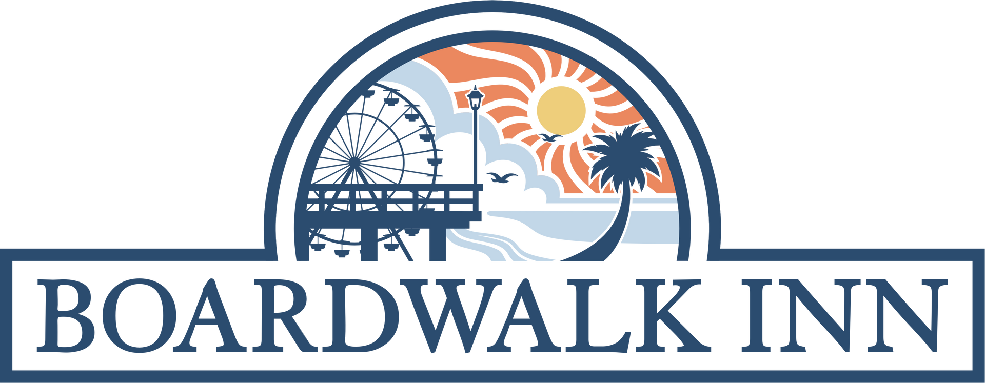 logo of the Boardwalk Inn