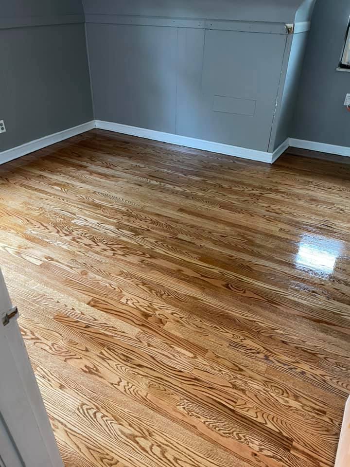 Room with New Wooden Floor — Cincinnati, OH — Old Reliable Floor LLC