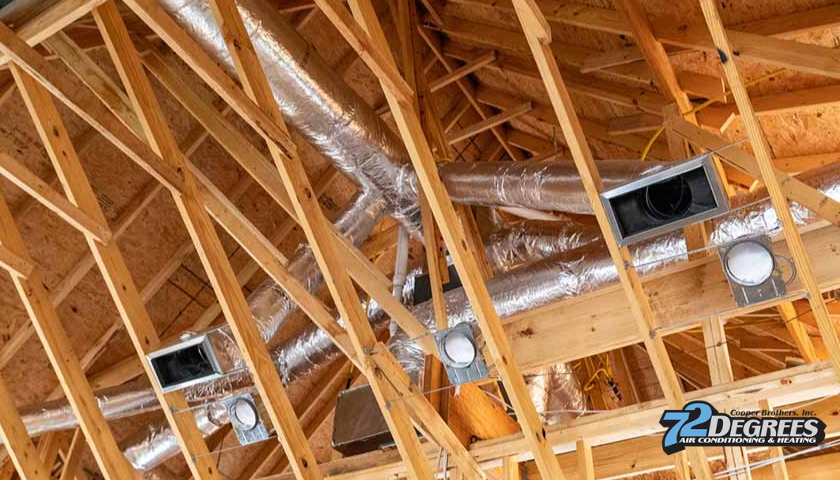 72 Degrees Air Conditioning and Heating-Best-Practices-of-HVAC-Duct-Installation