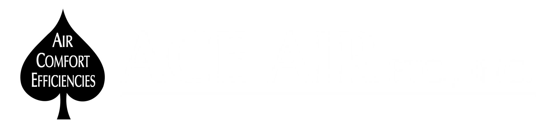 A black and white logo for a company called air conditioning experts