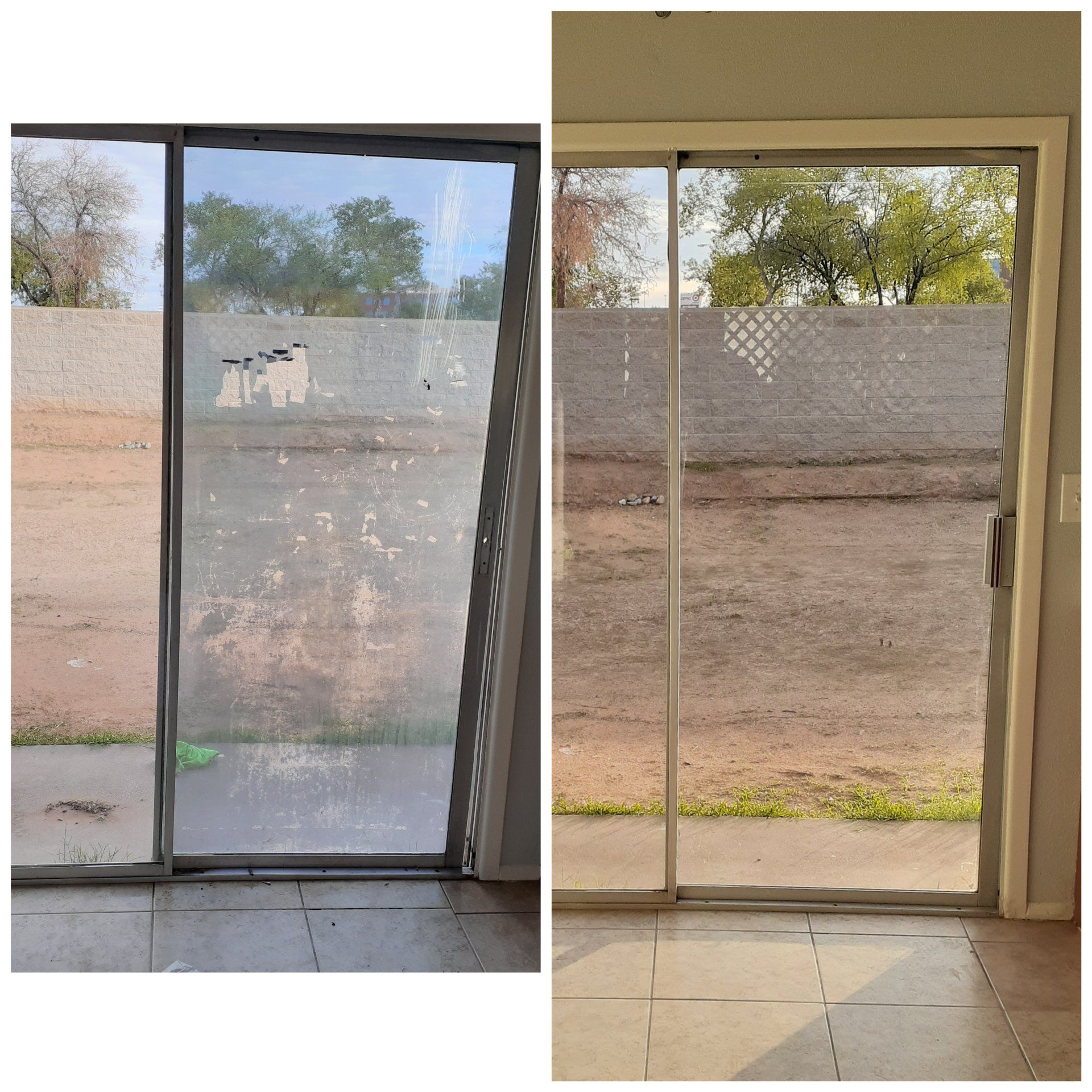 Sliding Glass Door Restoration Mesa Arizona