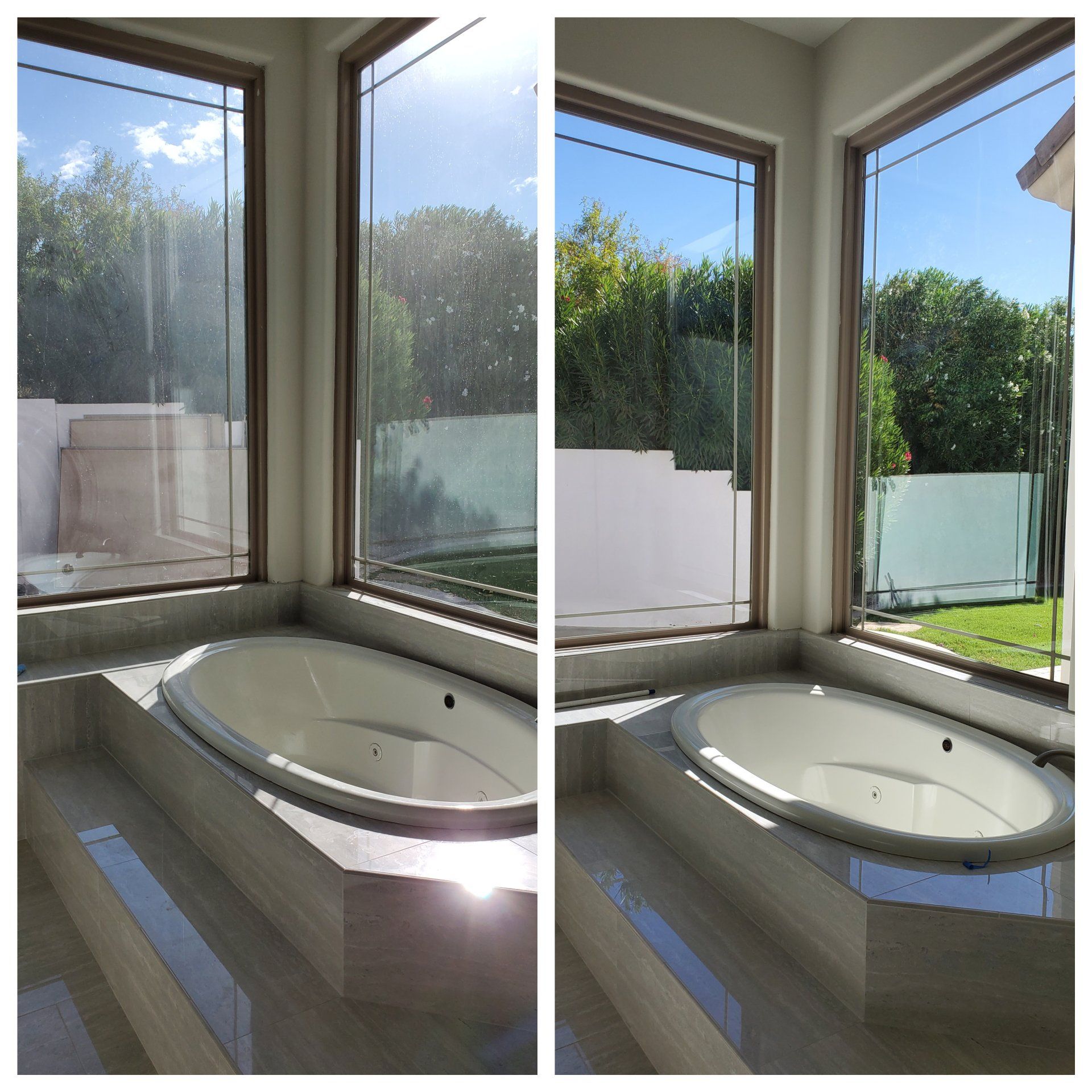 Hard Water Stain Removal From Glass Windows Chandler Arizona