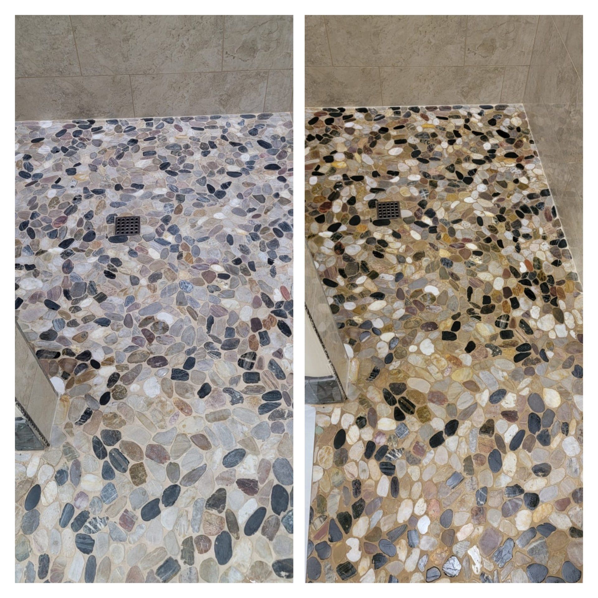 Travertine Shower Restoration Scottsdale Arizona