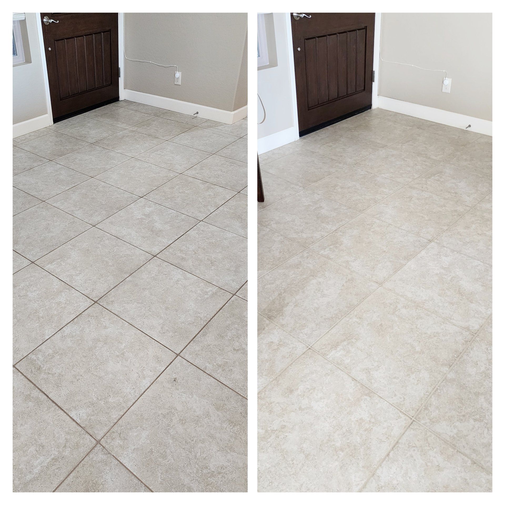 Grout Joints Color Sealed to Create Total Uniformity Chandler Arizona