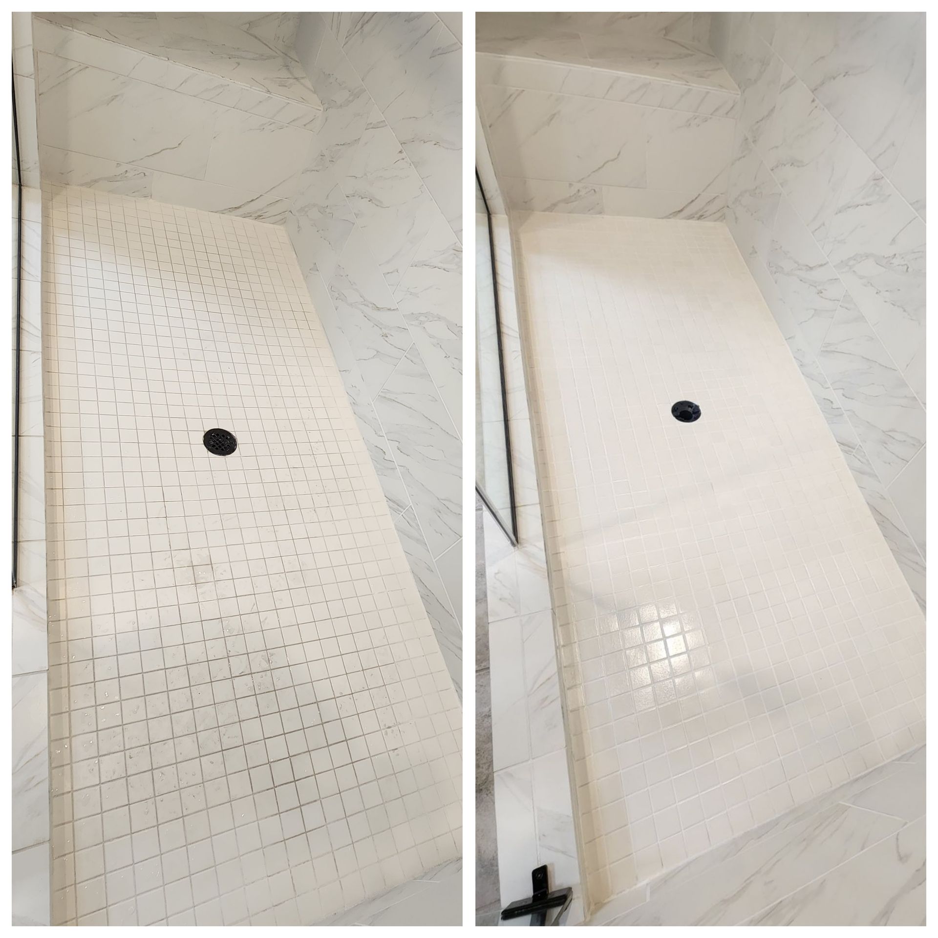 New Shower Sealing