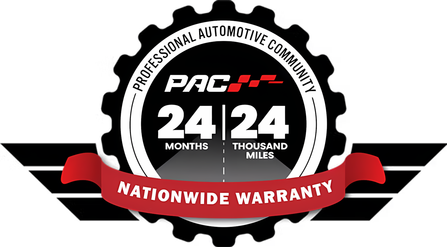 PAC 24 months/24,000 miles nationwide warranty | Miramar Auto Repair