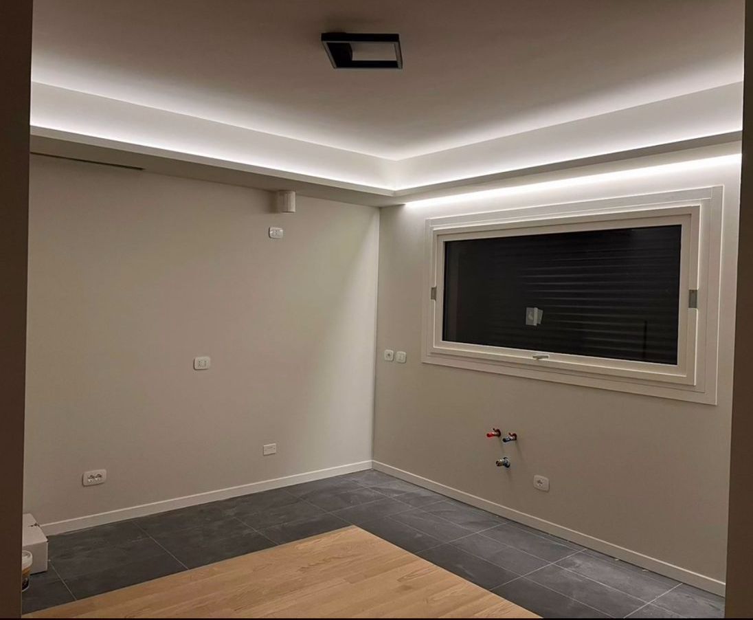 controsoffitto faretti