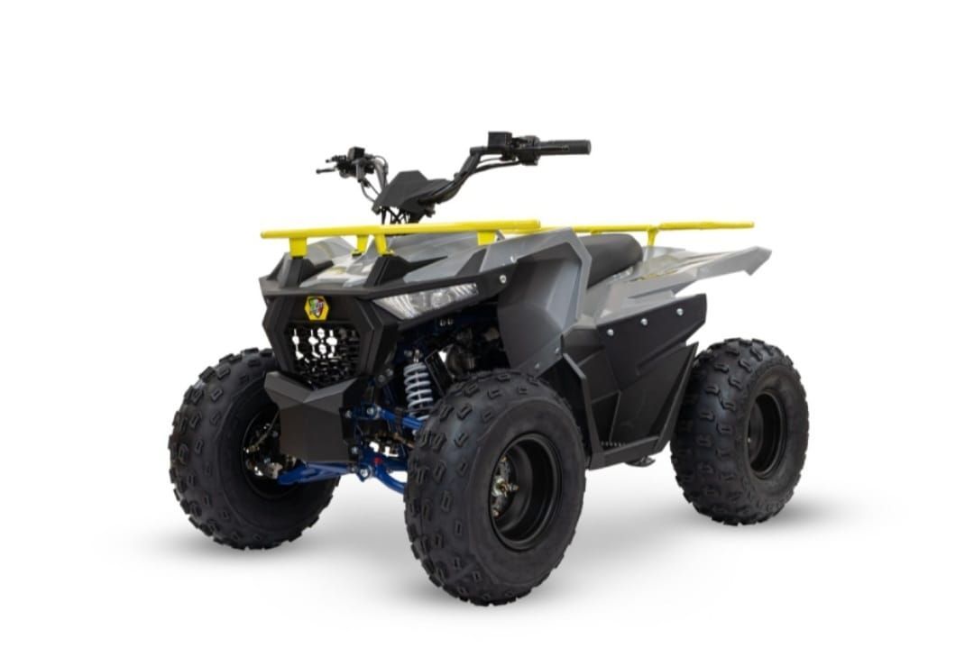 un quad nero e verde