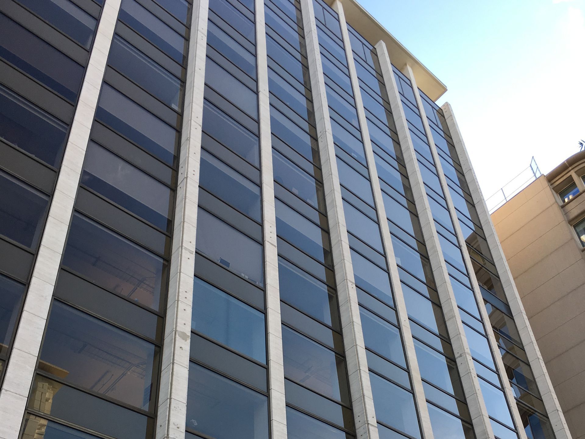 Commercial Building With Tinted Windows