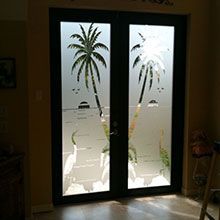 Transformative Simulated Etched Glass