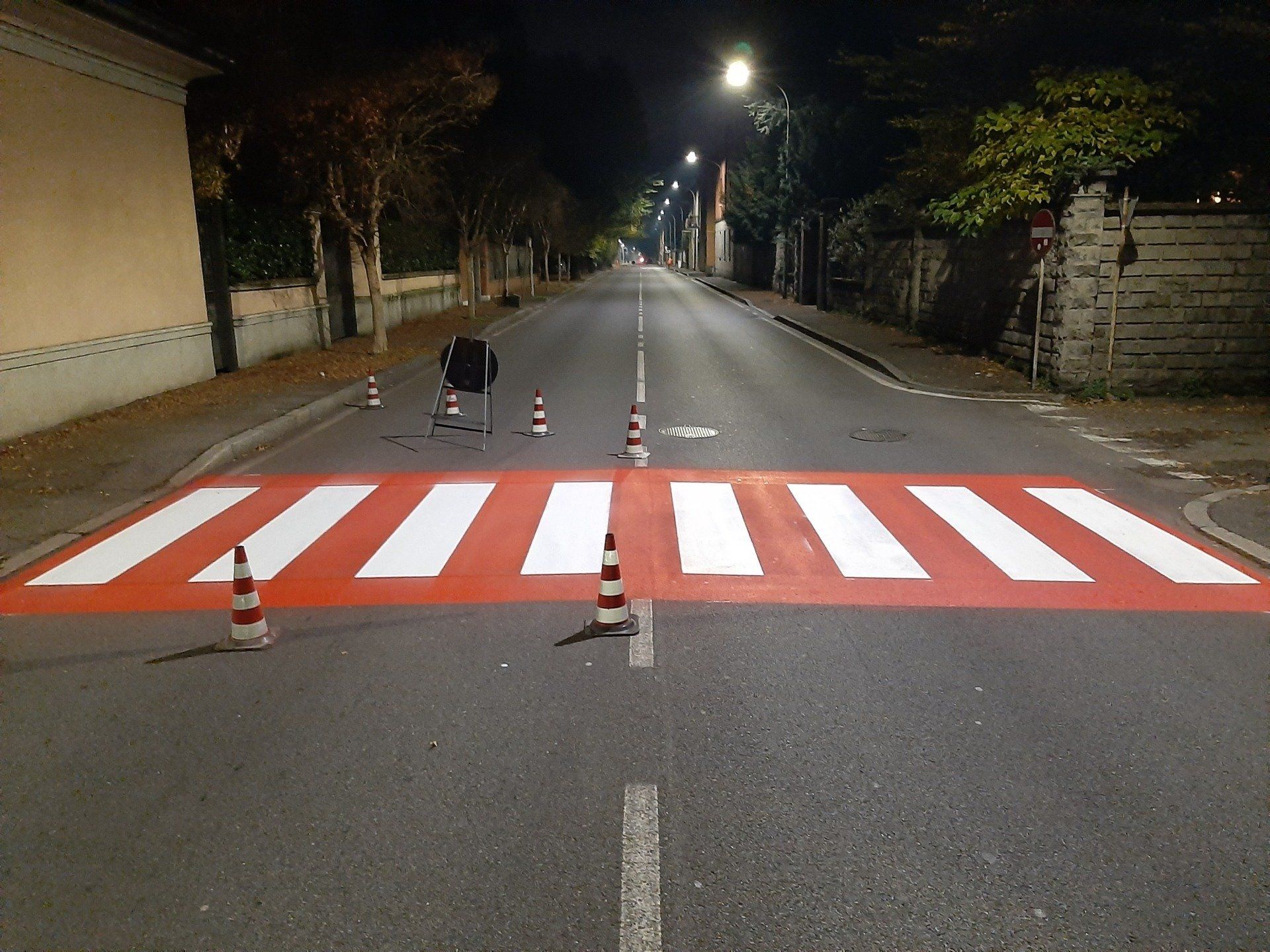 segnaletica stradale orizzontale